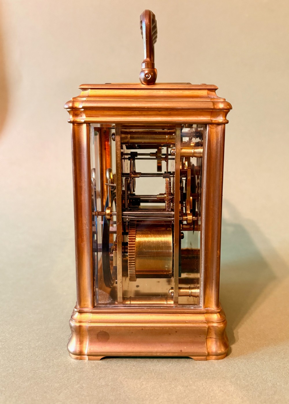 FINE FRENCH CARRIAGE CLOCK BY JACOT View IV