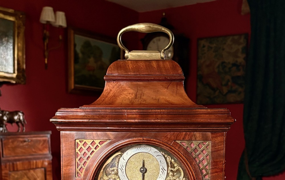 GEORGE III VERGE BRACKET CLOCK View VI