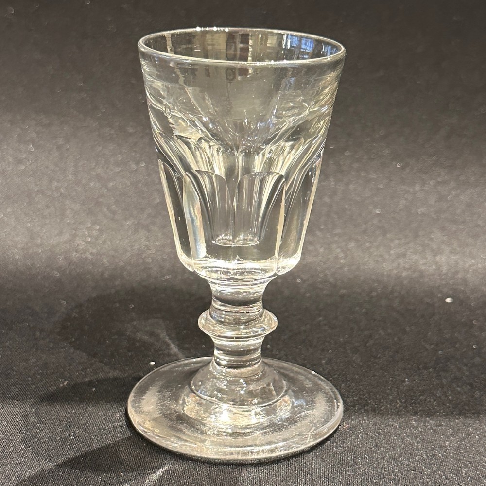 Georgian ‘Toastmaster’ wine glass, c.1830