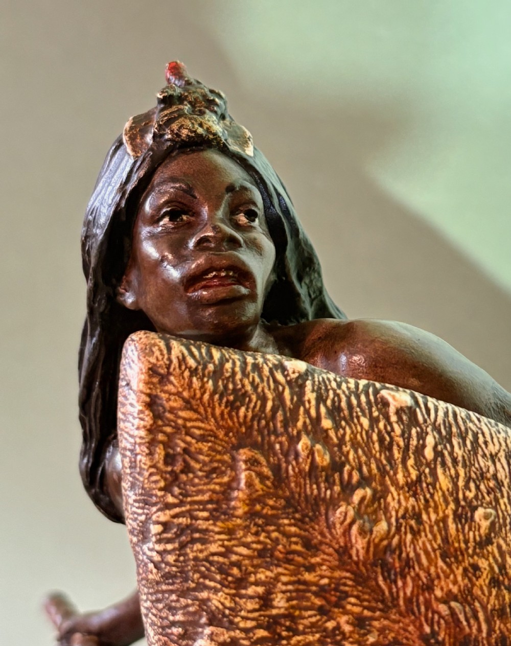 LARGE VIENNA COLD-PAINTED BRONZE FIGURE View III