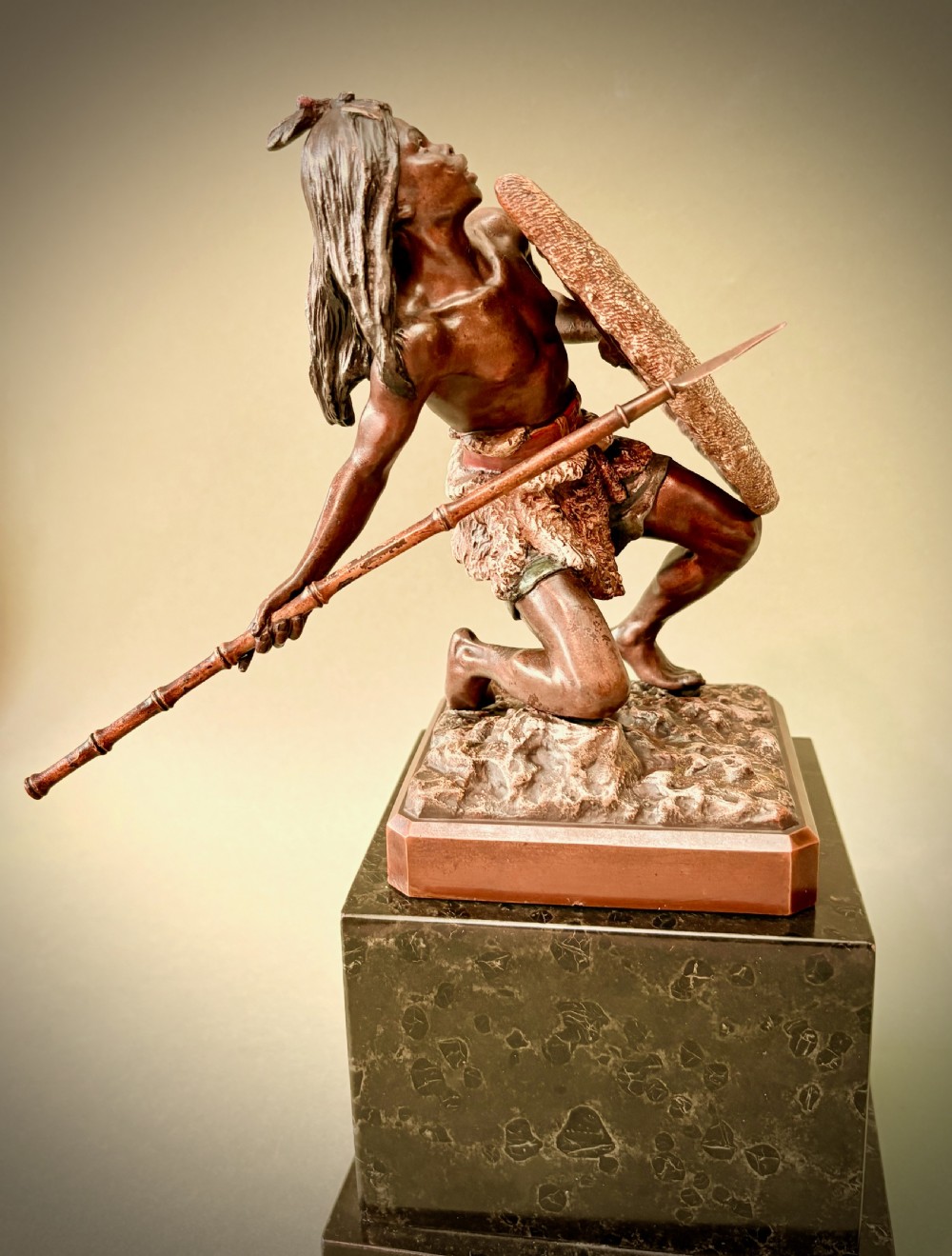 LARGE VIENNA COLD-PAINTED BRONZE FIGURE View V