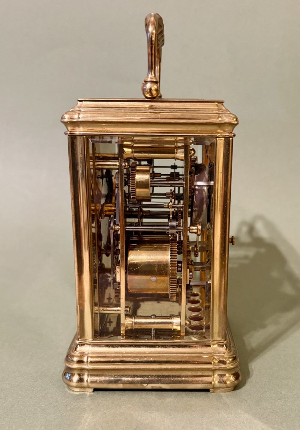 FINE FRENCH STRIKING CARRIAGE CLOCK View III