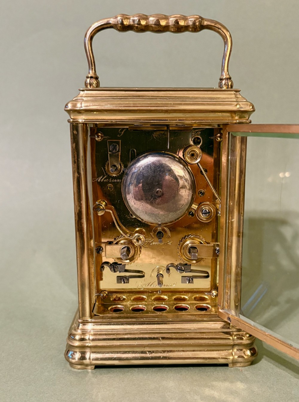FINE FRENCH STRIKING CARRIAGE CLOCK View IV