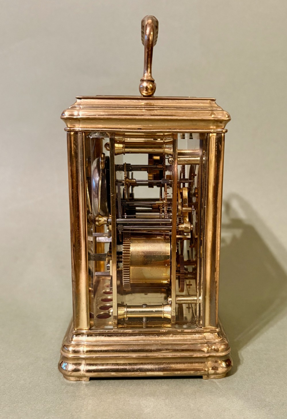 FINE FRENCH STRIKING CARRIAGE CLOCK View V