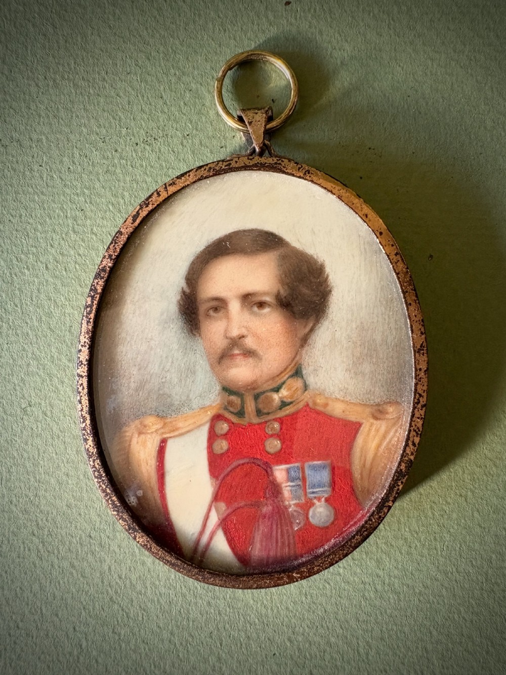MINIATURE OF ARMY OFFICER