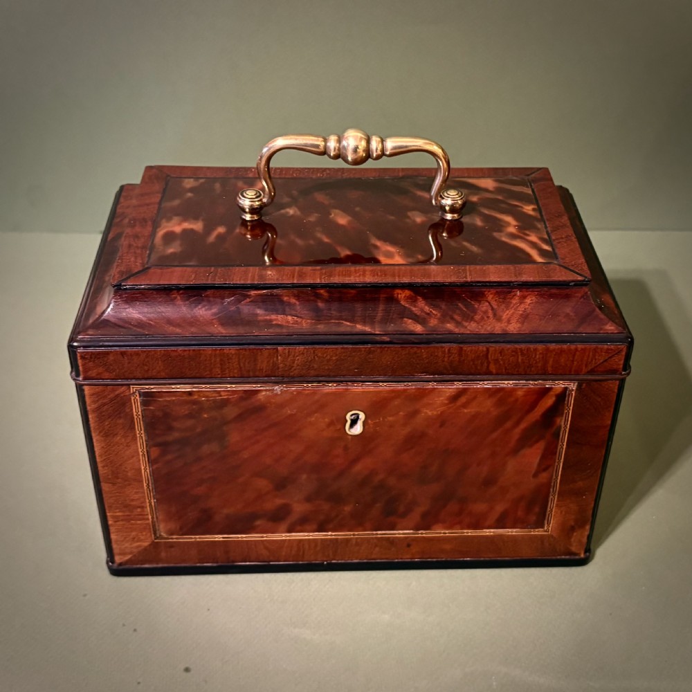 RARE 18TH CENTURY TORTOISESHELL CADDY View II
