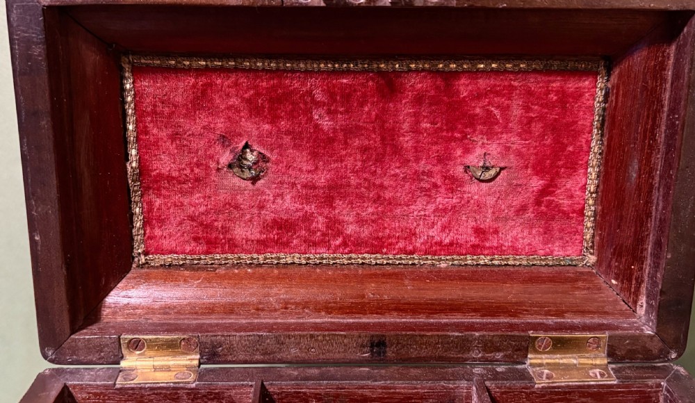 RARE 18TH CENTURY TORTOISESHELL CADDY View V