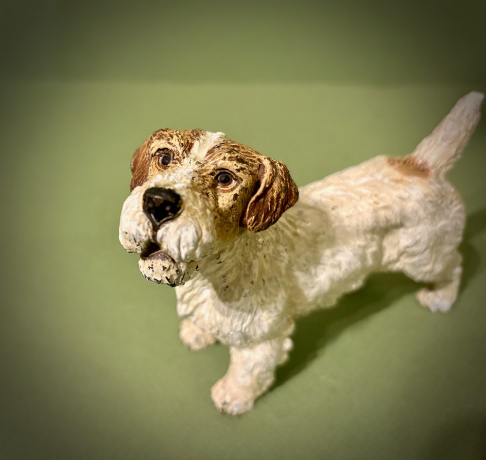 AUSTRIAN BRONZE SEALYHAM TERRIER View III