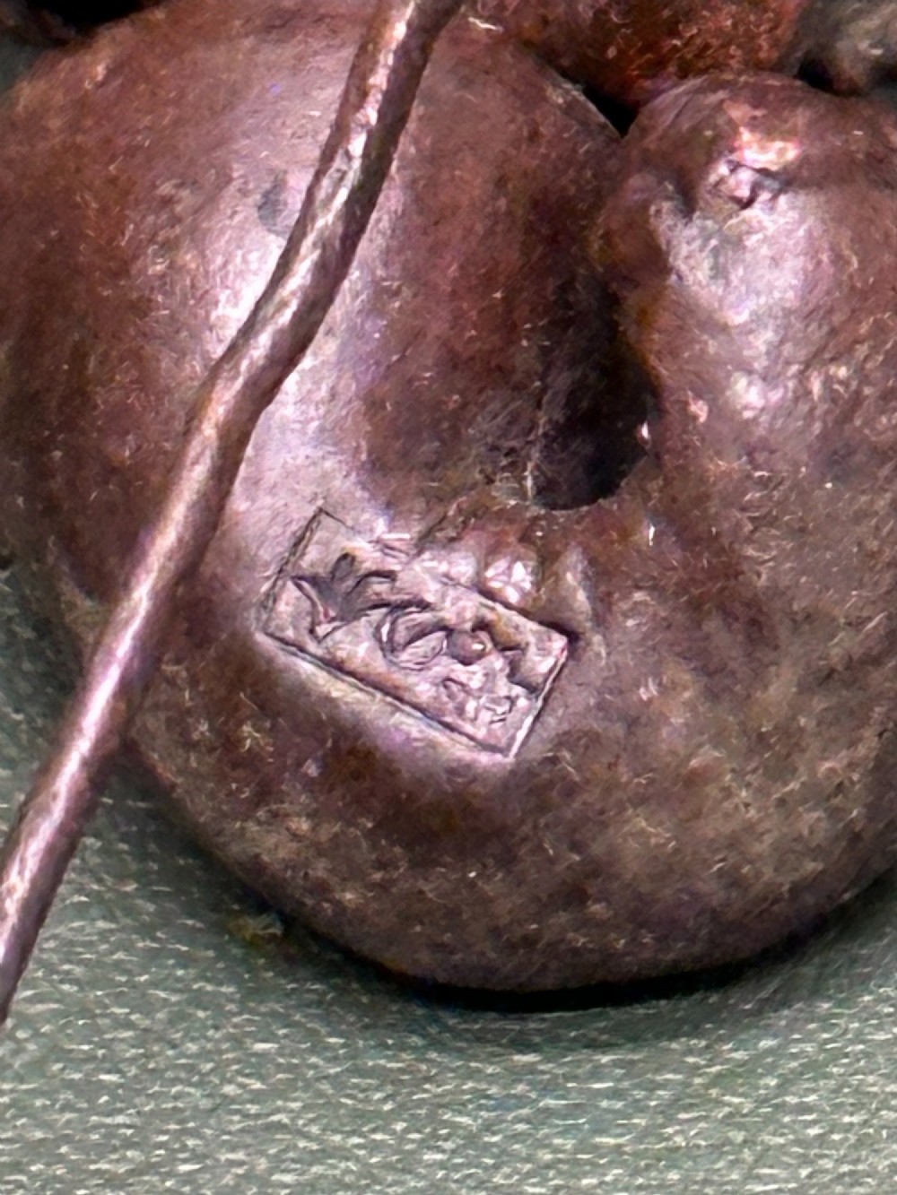 A Meiji period Japanese articulated Bronze Hermit Crab, c.1900 View XII