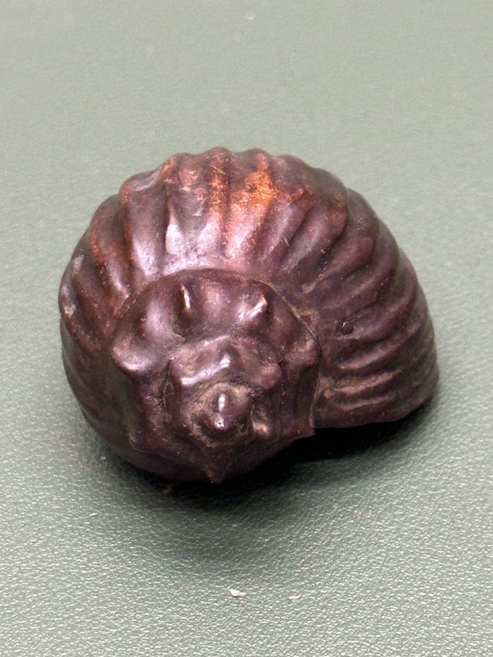A Meiji period Japanese articulated Bronze Hermit Crab, c.1900 View XIII