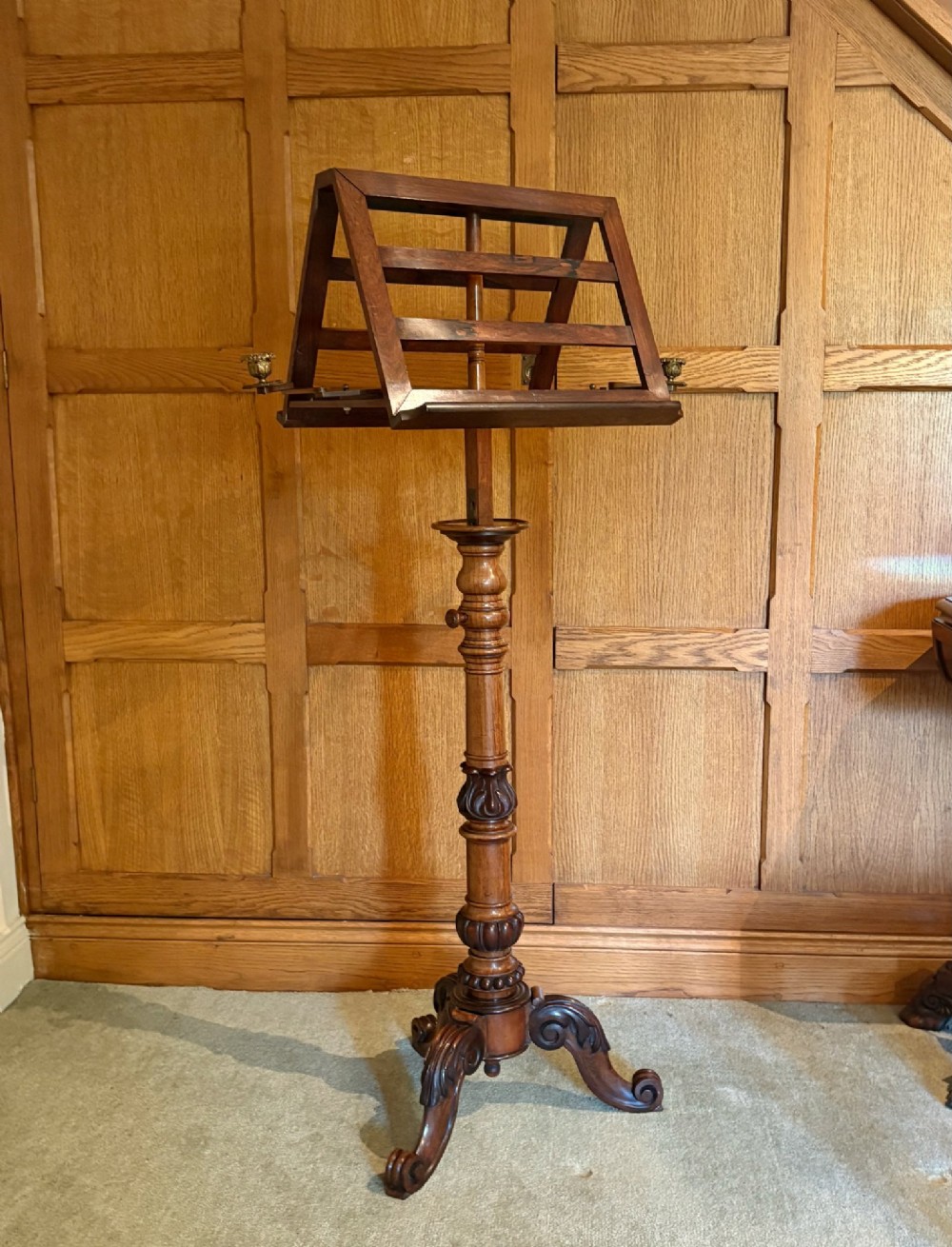 GILLOWS DUET MUSIC STAND