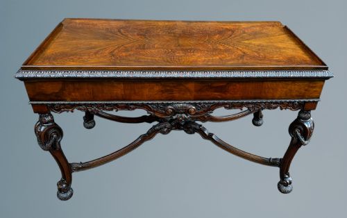 GOOD QUALITY THREE DRAWER SIDE TABLE HALL TABLE SERVING TABLE - ADDITIONAL PHOTO 6
