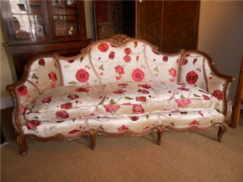 Early 20th Century Large French Sofa