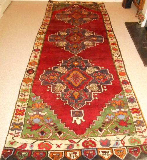 Turkish Hand Woven Karapinar Rug/runner