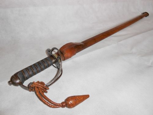 fig 1. Military Cross Recipient's Sword, WWI Artillery Officer