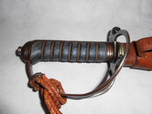 fig 2. Military Cross Recipient's Sword, WWI Artillery Officer