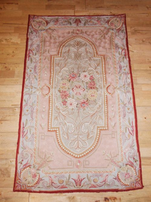 Hand Woven Kashmir Chain Stitch Rug