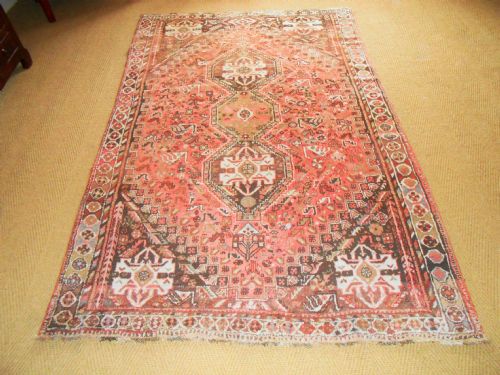 Antique Hand Woven Kamseh Persian Rug/carpet