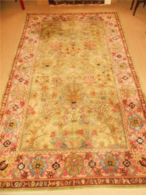 Persian Carpet, 17th Century Shrub Design. C.1900