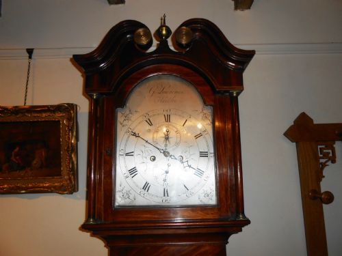 fig 2. Scottish Longcase Clock, 8 Day Dead Beat Escapement, G. Lawrence of Keith, c.1837