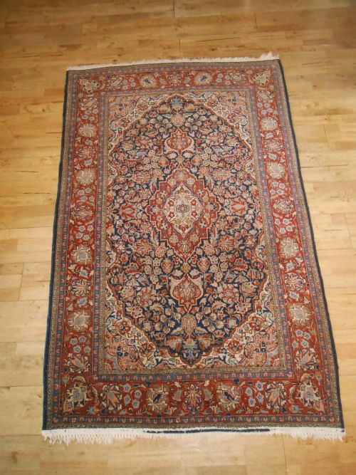 Antique Kashan Rug, Central Persia