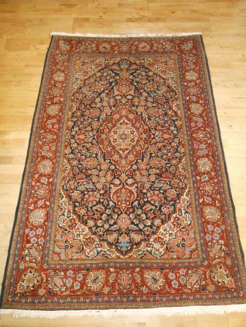 Antique Kashan Rug, Central Persia