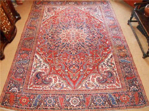 Antique Large Heriz Carpet, Persian Azerbaijan