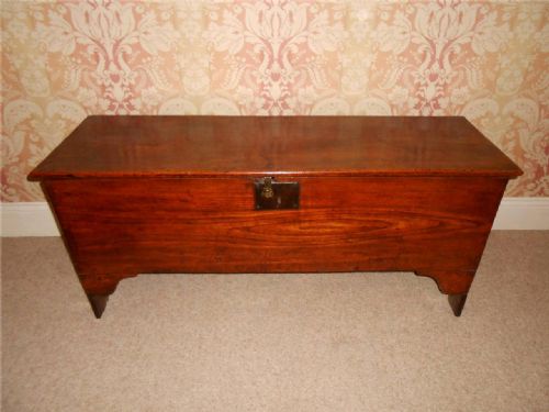 18th Century Elm Coffer or Sword Chest
