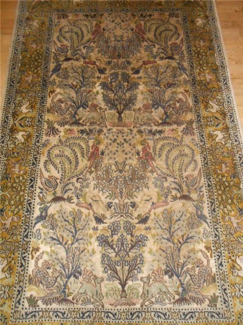 Kashmir Tree of Life North West India Rug Carpet