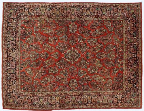 Stunning Antique West Persian Sarouk Carpet