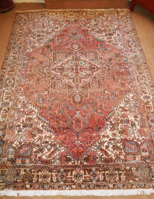 Antique Heriz Persian Azerbaijan Rug Carpet
