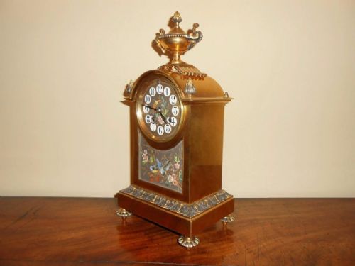 SUPERB VICTORIAN MANTEL CLOCK ACHILLE BROCOT PARIS - ADDITIONAL PHOTO 1