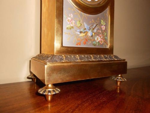 SUPERB VICTORIAN MANTEL CLOCK ACHILLE BROCOT PARIS - ADDITIONAL PHOTO 3