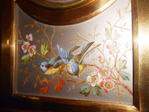 SUPERB VICTORIAN MANTEL CLOCK ACHILLE BROCOT PARIS - ADDITIONAL PHOTO 4