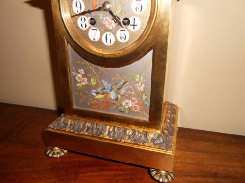 SUPERB VICTORIAN MANTEL CLOCK ACHILLE BROCOT PARIS - ADDITIONAL PHOTO 5