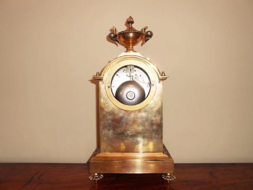 SUPERB VICTORIAN MANTEL CLOCK ACHILLE BROCOT PARIS - ADDITIONAL PHOTO 11
