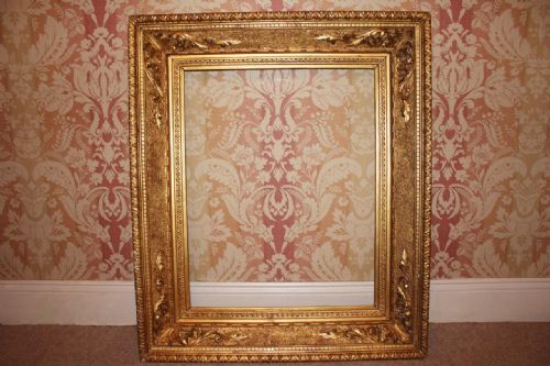 Good Quality 19th Century Italian Carved & Gilded Frame / Possible Pair
