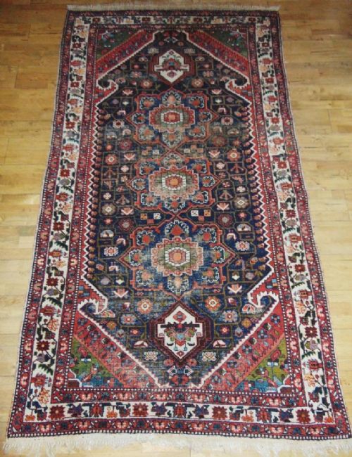 Antique Bakhtiari Rug / Carpet C.1900