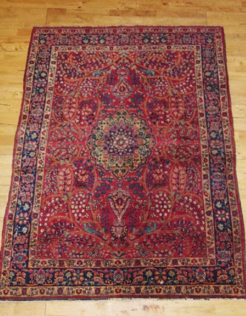 Antique Persian Sarouk Rug / Carpet