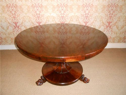 William IV Rosewood Tilt-top Breakfast Table C.1830