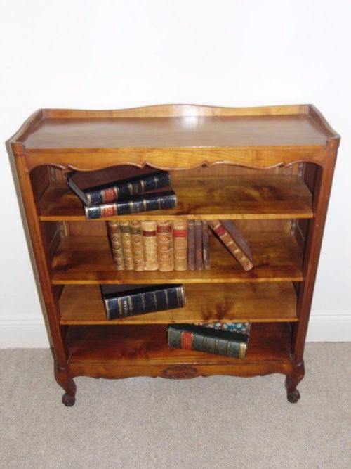 Pretty French Cherrywood Bookcase
