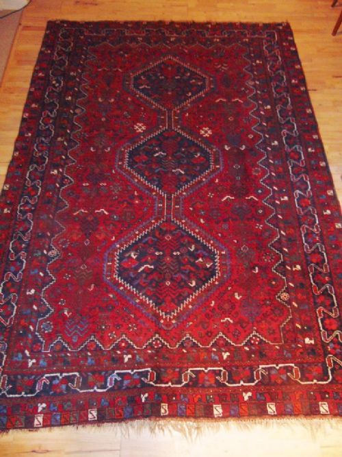 Antique Kashgai Carpet / Rug