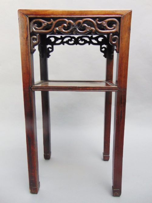 Antique Chinese Hardwood Table / Stand
