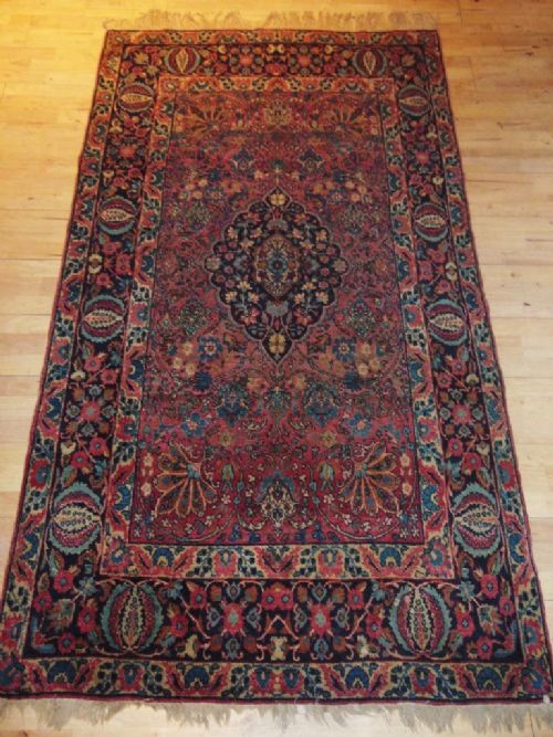 Antique Saroukh Rug Carpet West Persia
