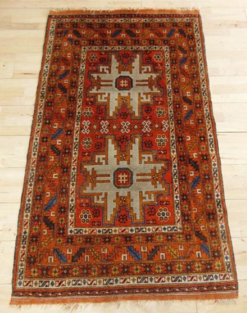 Antique Lesghi Rug / Carpet Afghanistan