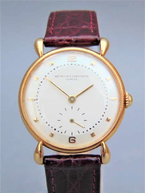 fig 1. Stunning Gents Vacheron Constantin 18ct Gold Wristwatch, Vintage 1952