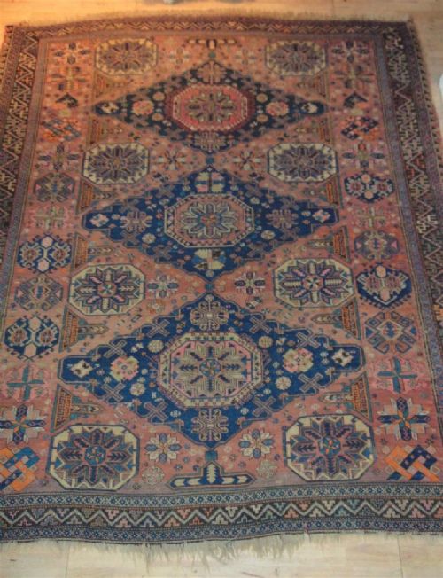 Antique Caucasian Soumakh Rug / Carpet