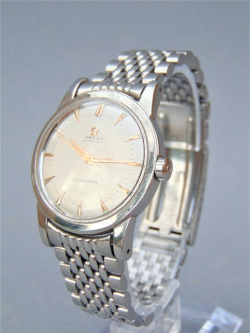 fig 2. Gents Omega Seamaster Bumper Automatic Wristwatch, Vintage 1952