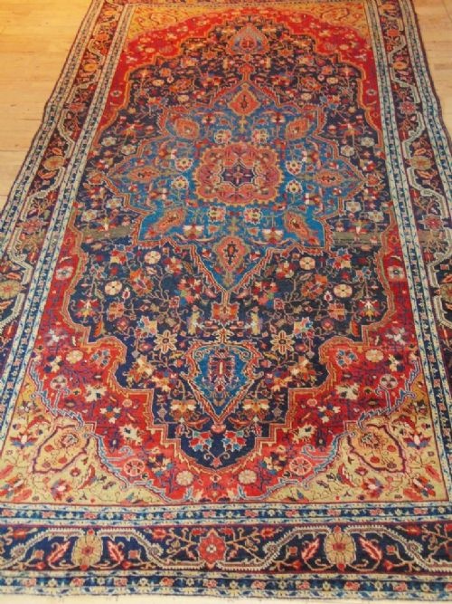 Antique Feraghan Carpet / Rug