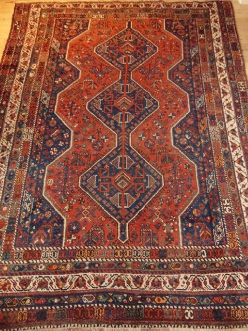 Antique Kashgai Carpet / Rug